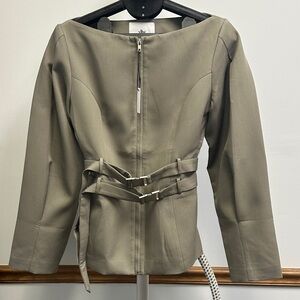 NWT - Yellow the Label Vyana Belted Jacket